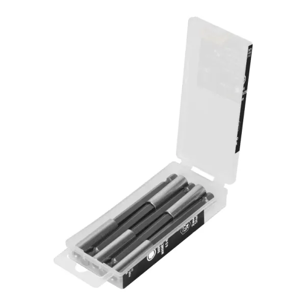 Set 5 Extensiones Puntas Magnética 1/4' Largo 100 Mm Truper (PUDE-9100 - 11871)