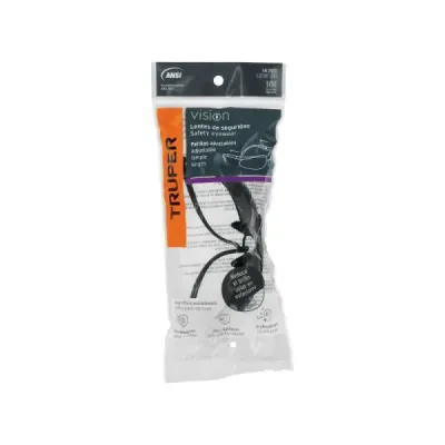 Gafas Protectoras Seguridad Gris Truper Vision Ajustables