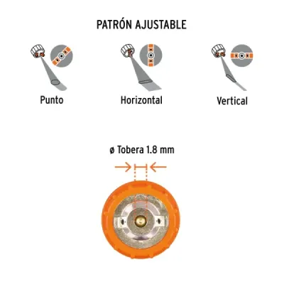 Pistola Para Pintar Eléctrica Hvlp 600w Truper 450 Ml/min