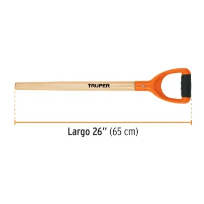 Mango Para Pala 26' Puño Y Truper Pcacy-p Comfort Grip