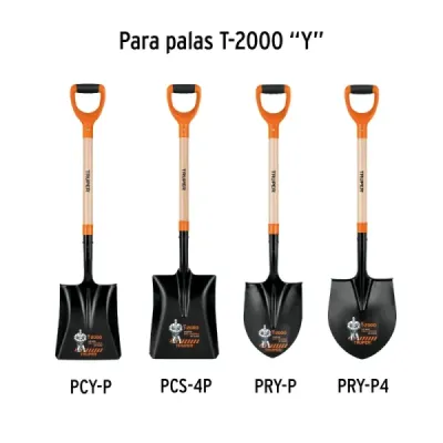 Mango Para Pala 26' Puño Y Truper Pcacy-p Comfort Grip