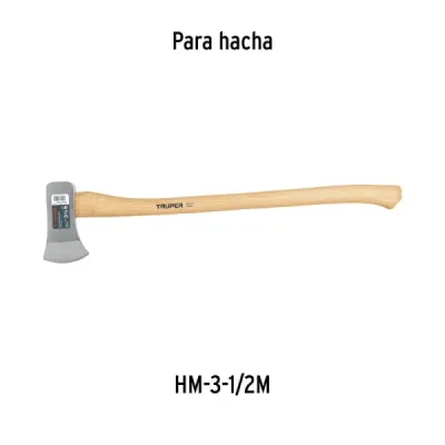 Mango Para Hachas Hickory Americano 35' Truper Hm-3-1/2m
