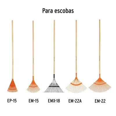 Mango Rastrillo Jardín 48' Truper Ep-22 Emx-22 Emp-22 Em-22