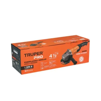 Pulidora Esmeriladora 4.1/2' 1300w Truper Pro Gatillo