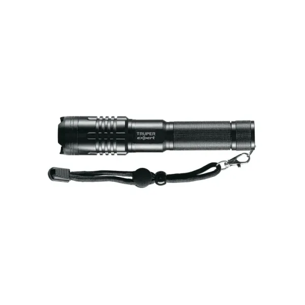Linterna Led Recargable Aluminio 500 Lm Truper Expert 180 M (LIXR-2AA - 16777)