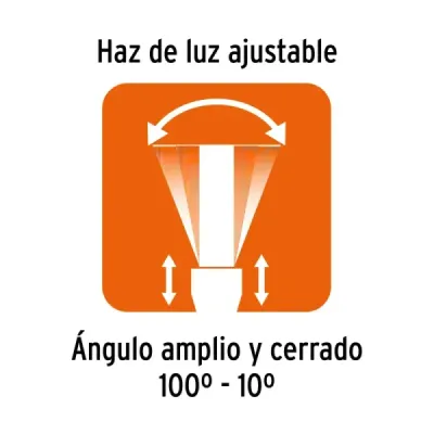 Linterna Led Recargable Aluminio 2000 Lm Truper Expert 300 M