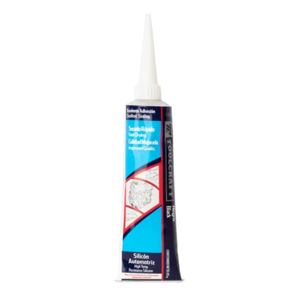 Silicona Automotriz Negra 85 Gr Toolcraft Altas Temperaturas (TC3384)