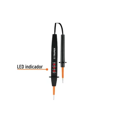Tester Detector De Tensión 110-500v Truper Ca Cc 60hz