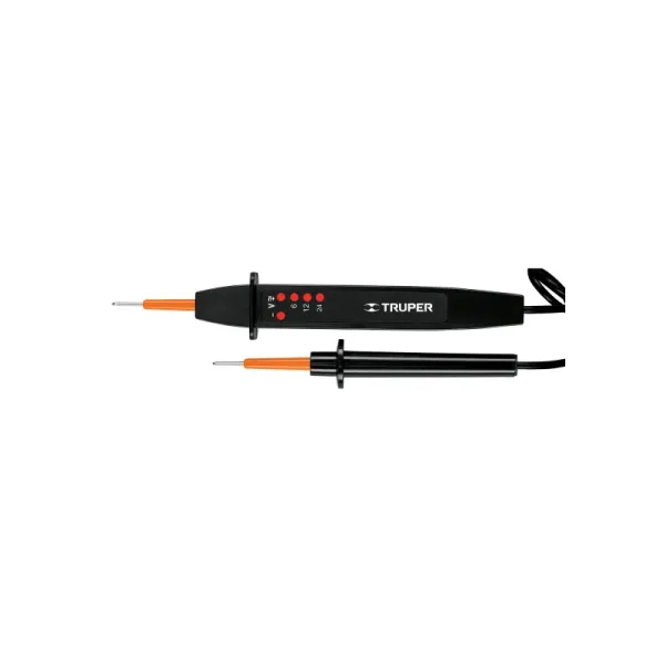 Tester Detector De Tensión 6-12-24v Truper Polaridad 60hz (PROVO-4 - 18335)