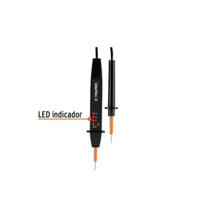 Tester Detector De Tensión 6-12-24v Truper Polaridad 60hz