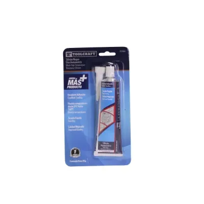 Silicona Automotriz Negra 85 Gr Toolcraft Altas Temperaturas