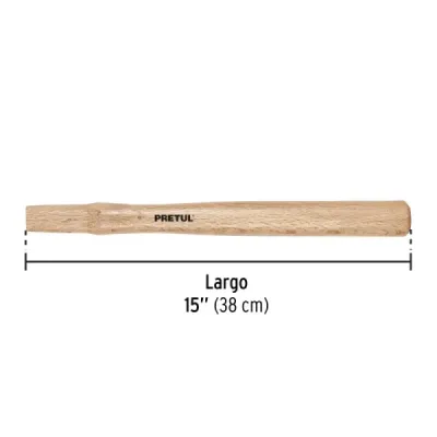 Mango Martillo De Bola 15' Pretul Ojo Ovalado Mb-24p Mb-32p