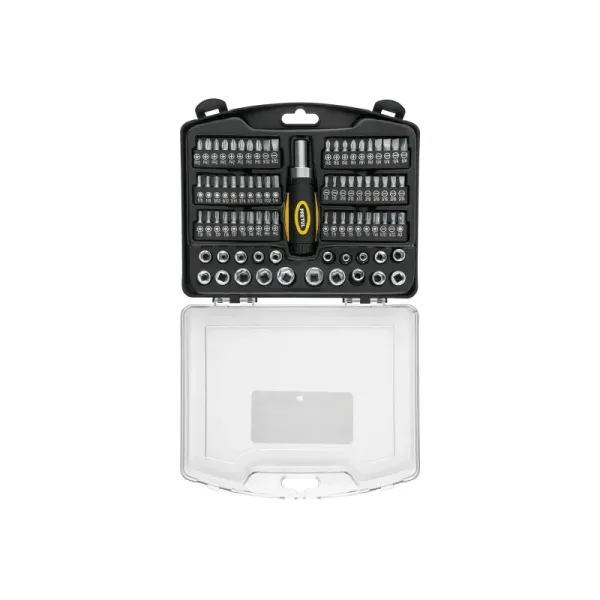 Juego 81 Copas Dados Puntas 1/4' Mecánico Pretul Estcuhe (JUDA-81P - 23972)