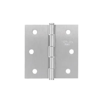 Set 20 Bisagras Satinadas 65mm Hermex Basic Con Tornillos