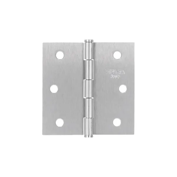 Set 20 Bisagras Satinadas 65mm Hermex Basic Con Tornillos (BC-253PP - 25107)