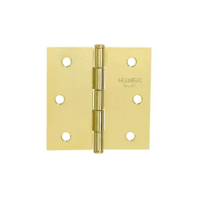Set 20 Bisagras Latonadas 65mm Hermex Basic Con Tornillos
