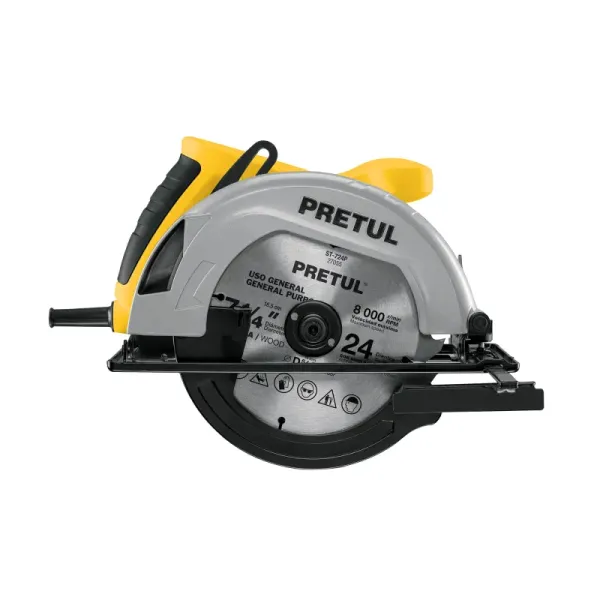 Sierra Circular 7.1/4' 1200w Pretul Corte 65mm 5000rpm (SICI-7-1/4P - 27098)