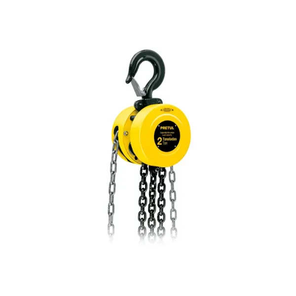 Diferencial Polipasto 2t Doble Cadena 3.2m Pretul Gancho 360 (POL-2P - 27128)