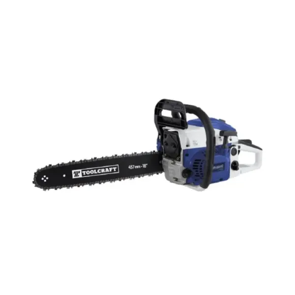 Motosierra A Gasolina 18' 45 Cc Toolcraft De 2.4 Hp Y 550 Ml (TC3416)