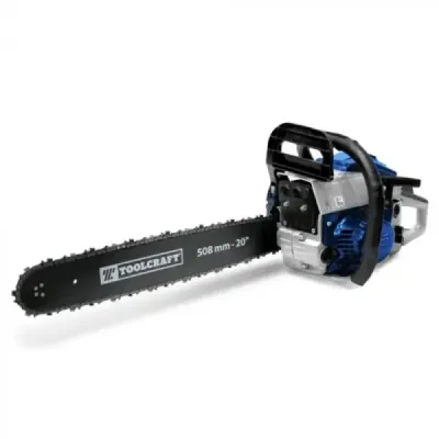 Motosierra A Gasolina 20' 45 Cc Toolcraft De 2.4 Hp Y 550 Ml