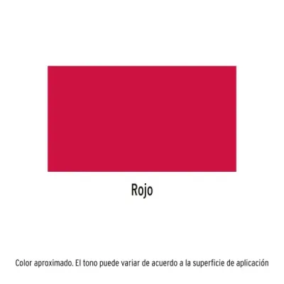 Pintura Aerosol Rojo 400ml Pretul Secado Rápido