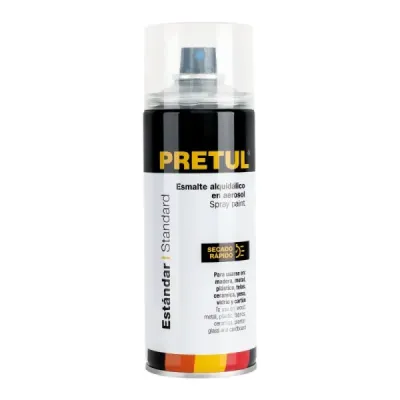 Pintura Aerosol Laca Transparente 400ml Pretul Secado Rápido