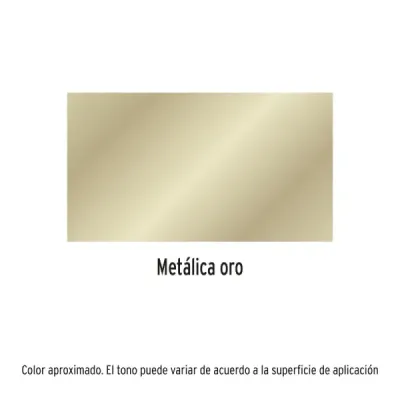 Pintura Aerosol Oro Metalizado 400ml Pretul Secado Rápido