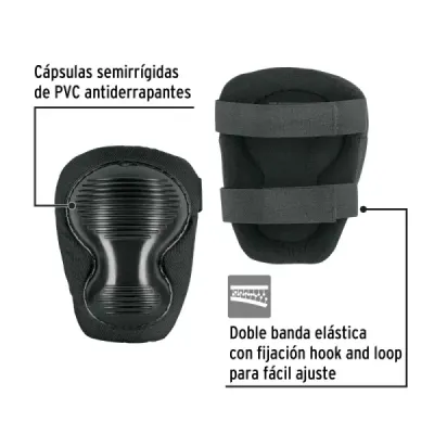 Rodilleras Antideslizante Doble Cápsula Pretul Instalaciones