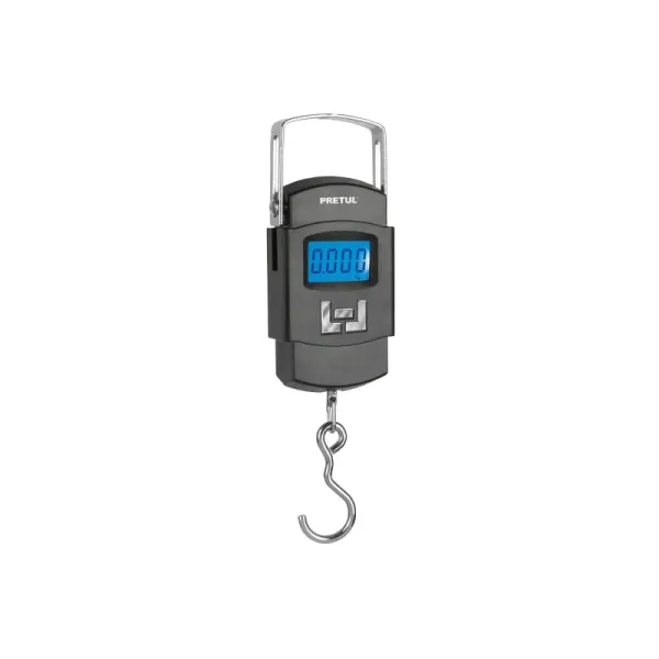Báscula Electrónica Colgante 50 Kg Lcd Pretul Gancho Acero (BASE-50CP - 28180)