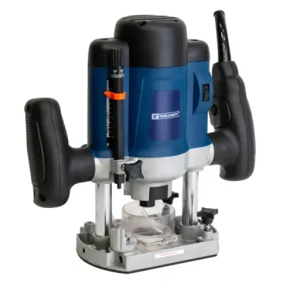 Ruteadora De 1/4' 1.200 W Toolcraft Con Velocidad Variable