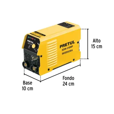 Mini Soldador Inversor 20-100a 1 Fase Pretul 120v Smaw Mma