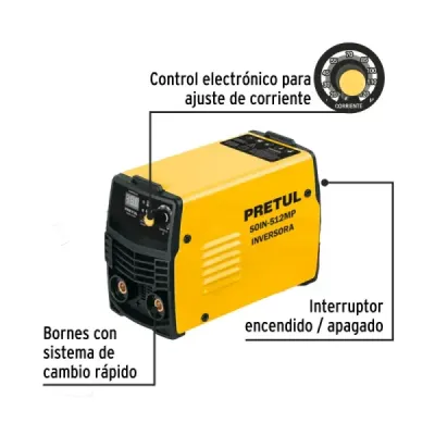 Mini Soldador Inversor 120a Pretul 120v Smaw Mma Gtaw Tig