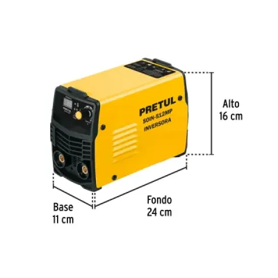 Mini Soldador Inversor 120a Pretul 120v Smaw Mma Gtaw Tig