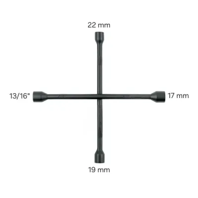 Cruceta Llanta Carro 14' Copa 17-19-22mm 13/16' Pretul