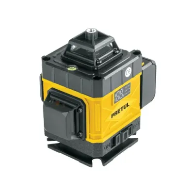 Nivel Láser 16 Líneas Cruzadas 25m 360 Pretul Control Remoto