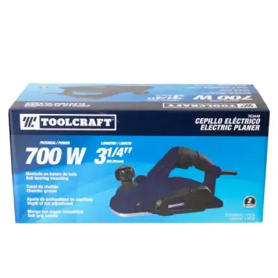 Cepillo Eléctrico 3.1/4' 700 W Toolcraft De 16.000 Rpm