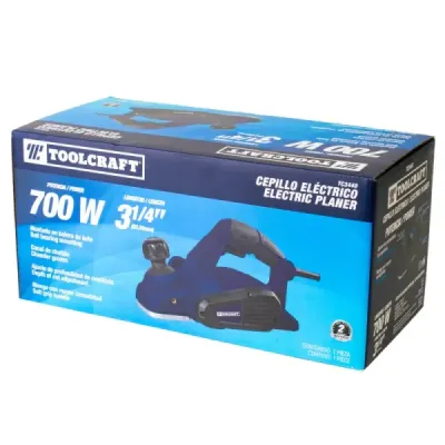 Cepillo Eléctrico 3.1/4' 700 W Toolcraft De 16.000 Rpm