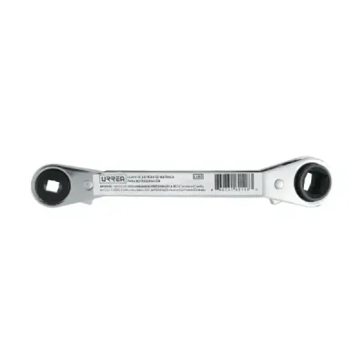Llave De Estría Ratchet Refrigeración 1/4' X 3/8' Urrea