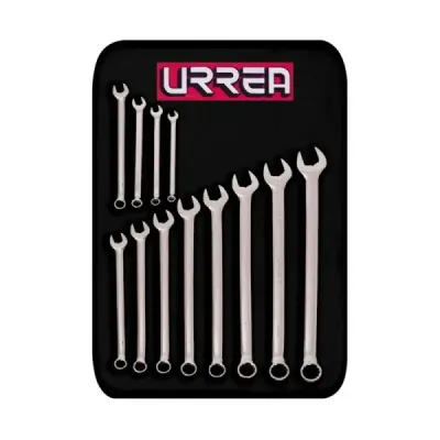 Set 12 Llaves Mixtas Extra Larga 10 A 21 Mm Urrea 12 Puntas