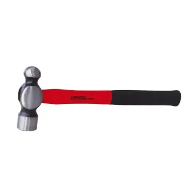 Martillo De Bola Maquinado 24 Oz Urrea Mango Fibra De Vidrio