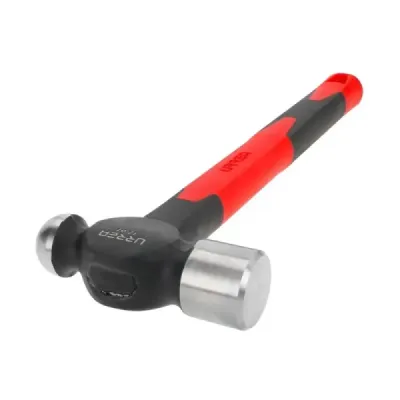 Martillo De Bola Maquinado 32 Oz Urrea Mango Fibra De Vidrio