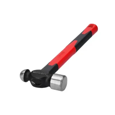 Martillo De Bola Maquinado 40 Oz Urrea Mango Fibra De Vidrio
