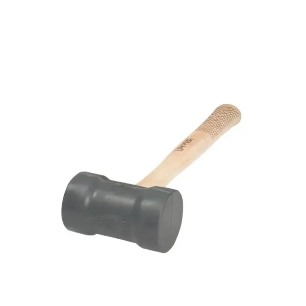 Mazo Con Cabeza De Hule 22 Oz Negro Urrea Mango De Encino (1368)