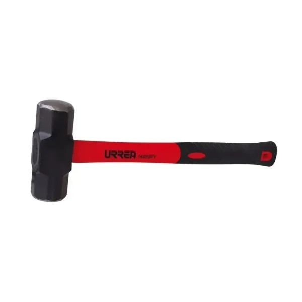 Maza Octagonal Cabeza 4 Lb Industrial Urrea Fibra De Vidrio (1435GFV)
