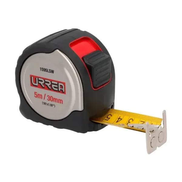 Flexómetro Metro Acero Inoxidable 5 M Urrea Cinta 30 Mm (1595LSW)