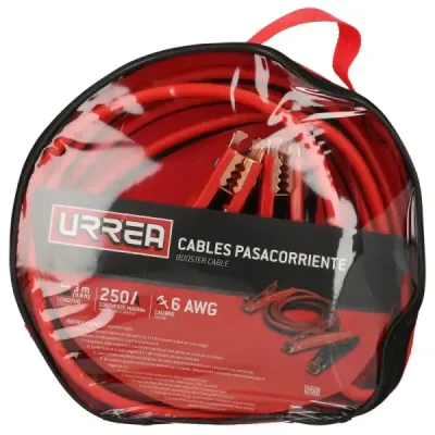 Juego Cables Pasacorriente Puente 6 Awg Industrial Urrea