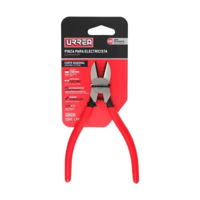 Alicate De Corte Diagonal 6.1/64' Resorte Industrial Urrea