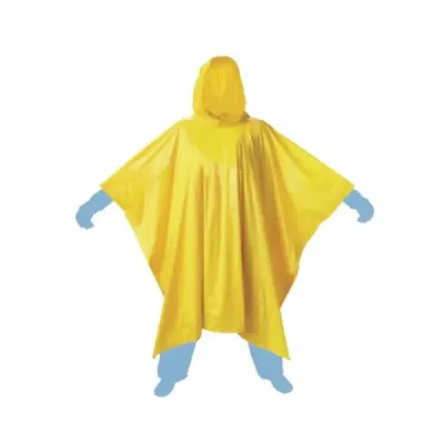 Capa Impermeable Reforzada Para Lluvia Toolcraft Amarillo