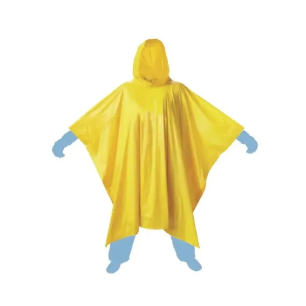 Capa Impermeable Reforzada Para Lluvia Toolcraft Amarillo (TC3557)