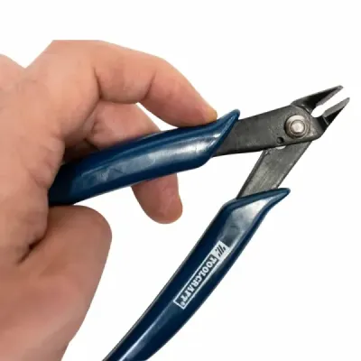 Alicate De Corte 5' Para Electrónica Toolcraft Mango Vinil